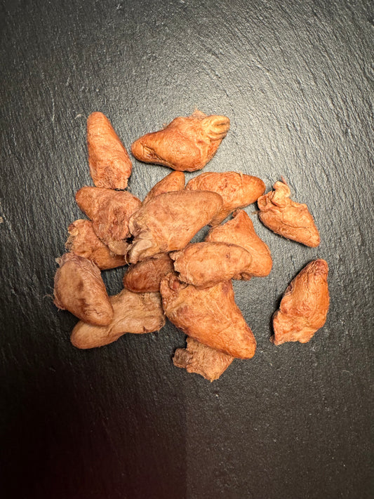 SNACK - ganze Hühnerherzen gefriergetrocknet
