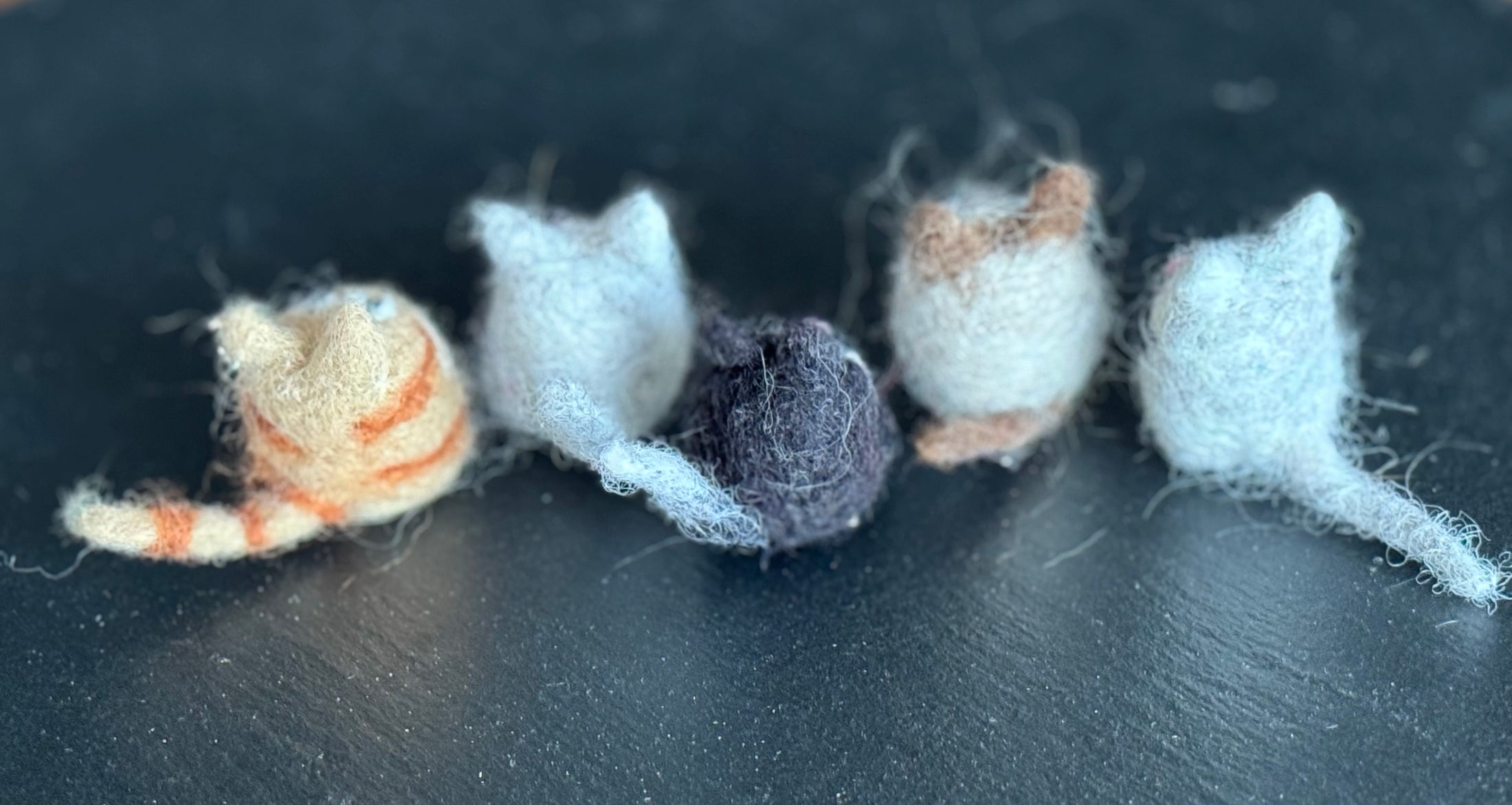 Tiny Kitties – handgefilzte Minikätzchen